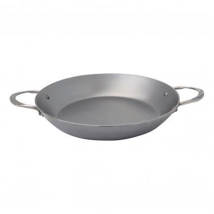 Servier-Paella-Pfanne MINERAL B ELEMENT 32 cm, Stahl, de Buyer