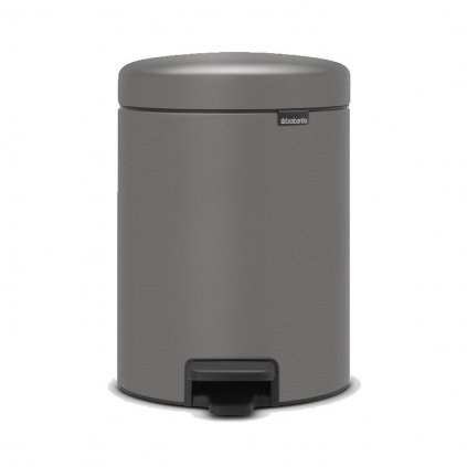 Treteimer NEWICON 5 l, mineral grey, Brabantia