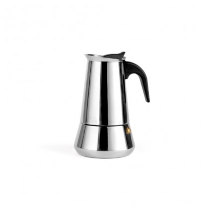 Espressokocher TREVI 400 ml, Stahl glänzend, Leopold Vienna
