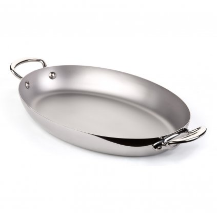 Servierpfanne 35 cm, oval, Mauviel