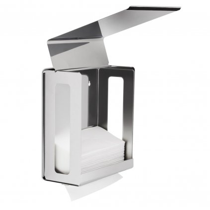 Papiertuchspender NEXIO, Edelstahl poliert, Blomus