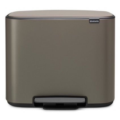 Treteimer BO 11 + 23 l, Platin, Brabantia