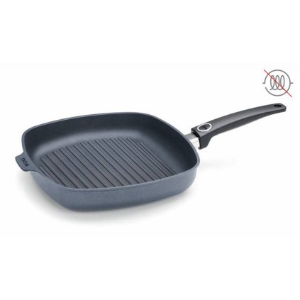 Grillpfanne DIAMOND LITE 28 x 28 cm, Titanium, WOLL