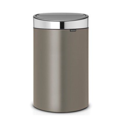 Touch Mülleimer TOUCH BIN NEW 40 l, platin / silber, Brabantia