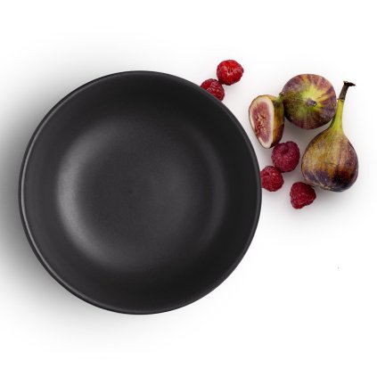 Servierschale NORDIC KITCHEN 400 ml, schwarz, Steinzeug, Eva Solo