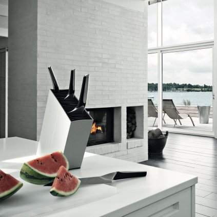 Messerblock ANGLED, Aluminium, Eva Solo