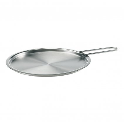 Topfdeckel EVA TRIO 24 cm, flach, mit Griff, Edelstahl, Eva Solo