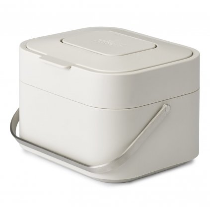 Bio Eimer STACK 4 l, Ivory, Joseph Joseph