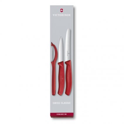 Messerset mit Sparschäler, 3-teilig, Victorinox