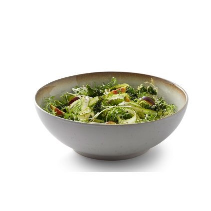 Salatschale 30 cm, Creme, Bitz