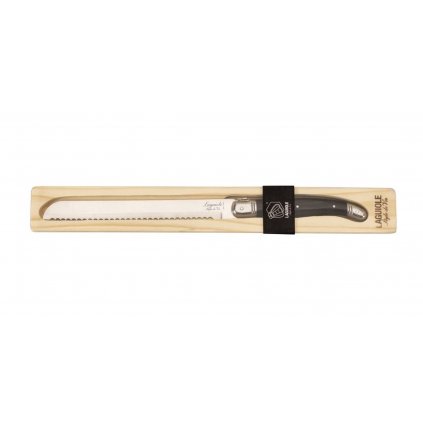 Brotmesser PREMIUM 20 cm, schwarz, Laguiole