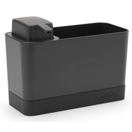 Spülbecken-Organizer mit Spender, grau, Brabantia