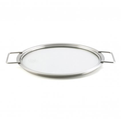 Topfdeckel EVA TRIO 24 cm, flach, Glas, Eva Solo