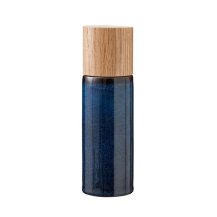 Salz- und Pfeffermühle Set, 16,7 cm, blau, Bitz