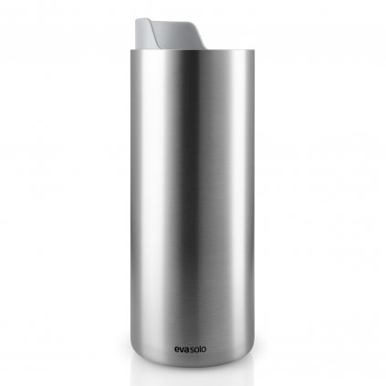 Reisebecher TO GO 350 ml, Marble Grey Lid, Edelstahl, Eva Solo