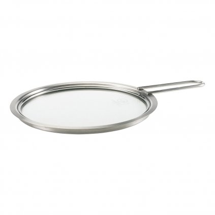 Topf- oder Pfannendeckel EVA TRIO 16 cm, flach, Glas, Eva Solo