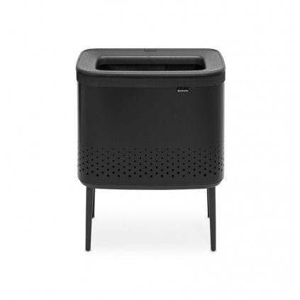 Wäschekorb BO 60 l, schwarz, Brabantia