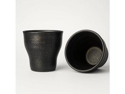 Becher CRAFT 100 ml, schwarz, keramik, MIJ