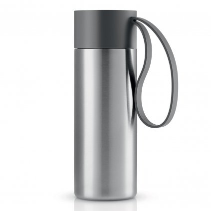 Reisebecher TO GO, 350 ml, grau, Edelstahl, Eva Solo