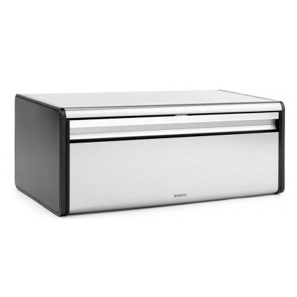 Klappbrotkasten FALL FRONT, Fingerprint Proof, Stahl matt, Brabantia