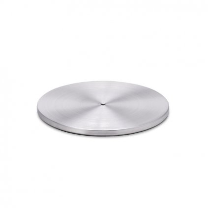 Fuß für Gartenfackel SPIN 90, Silber, Höfats