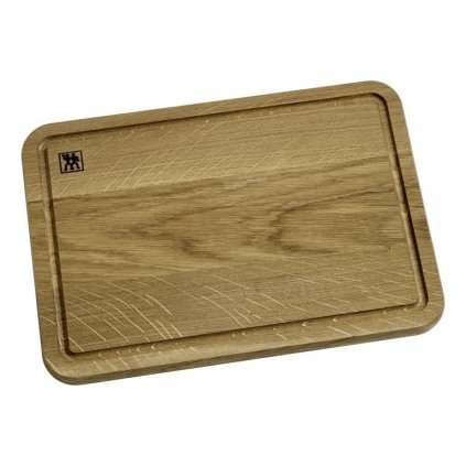 Schneidebrett 35 x 25 cm, braun, Eichenholz, Zwilling