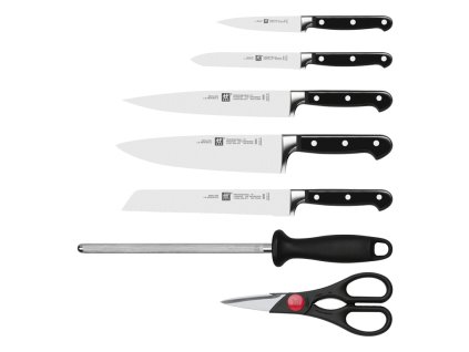 Messerblock Set PROFESSIONAL „S“, 8-teilig, mit Messerschärfer und Schere, Zwilling