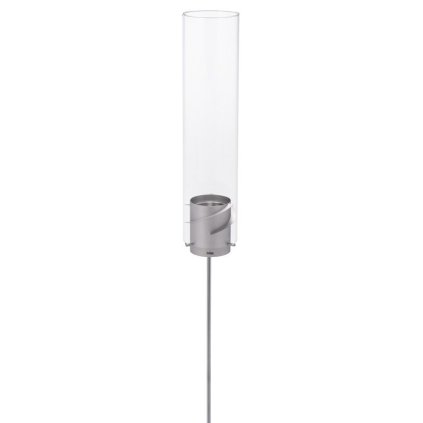 Erdspieß für Gartenfackel SPIN 120, grau, Höfats