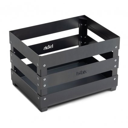 Feuerkorb CRATE 40×30×27 cm, Cortenstahl, Höfats