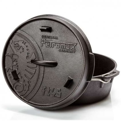 Outdoor Feuertopf FT4.5 4,5 l, Gusseisen, Petromax