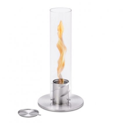 Tischfeuer SPIN 90, Silber, Höfats