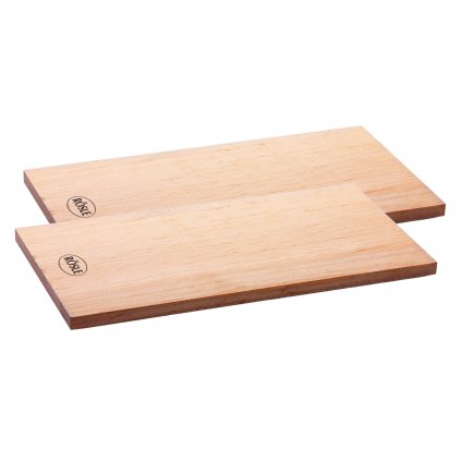 Aromaplanke ALDER, 2er-Set, 30 x 15 cm, Erlenholz, Rösle