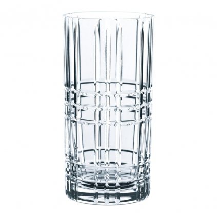 Longdrinkgläser mit Eiswürfelform Set SQUARE, 2 x 350 ml, Nachtmann