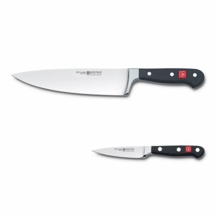 Messerblock Set CLASSIC, 2er-Set, mit Chefmesser, Wüsthof