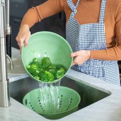 Küchenschüssel PALSBY L, 5 l, Blattgrün, Koziol