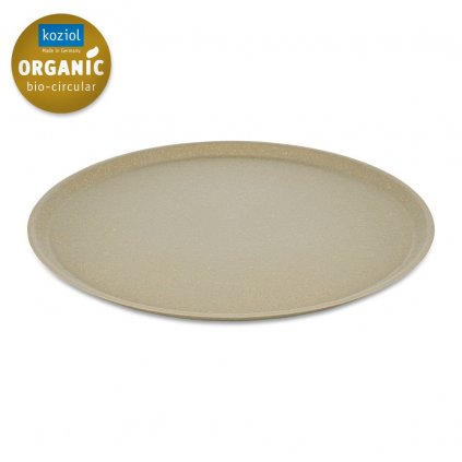Kunststoffteller CONNECT, 4er-Set, 25,5 cm, Natural Wüstensand, Koziol