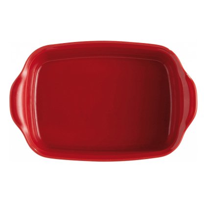 Auflaufform 36 x 23 cm, bordeauxrot, Emile Henry