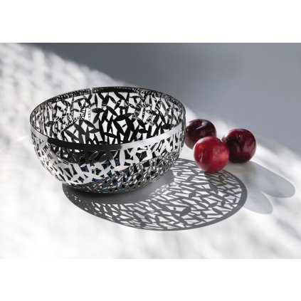 Obstschale CACTUS! 21 cm, schwarz, Alessi