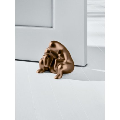 Türstopper DEDE, 2 kg, Metall braun, Alessi