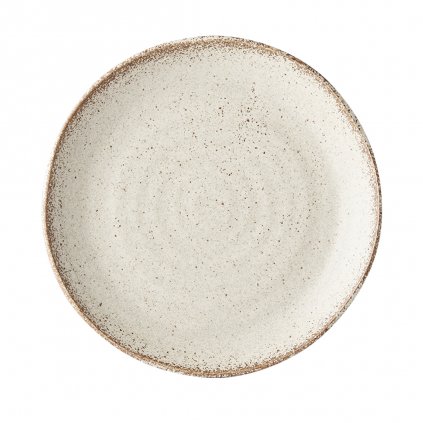 Dessertteller SAND FADE 24 cm, Creme, MIJ