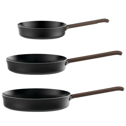 Universalpfanne EDO 24 cm, schwarz, Alessi