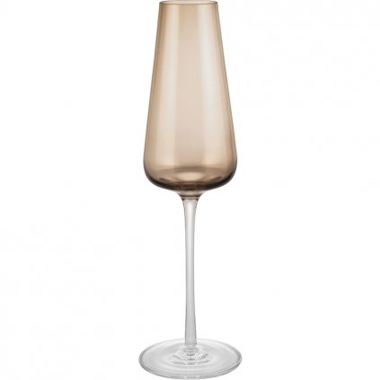 Champagnerglas BELO, 2er-Set, 200 ml, braun, Blomus
