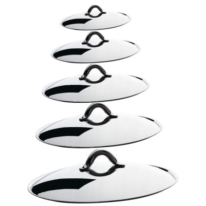 Topfdeckel MAMI 14 cm, Edelstahl, Alessi