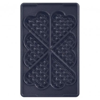 Waffelplatten SNACK COLLECTION XA800612, 2 Stück, herzförmig, Tefal