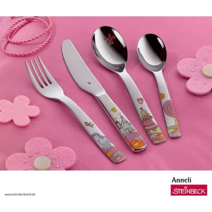 Kinderbesteck ANNEL, 4-teilig, WMF