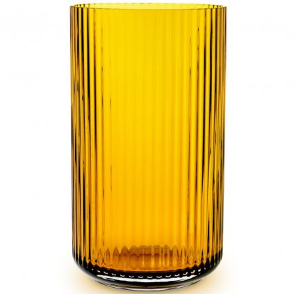 Vase 31 cm, Bernstein, Lyngby