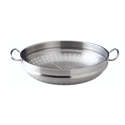 Wok NANJING 35 cm, mit Dämpfeinsatz und Deckel, Fissler