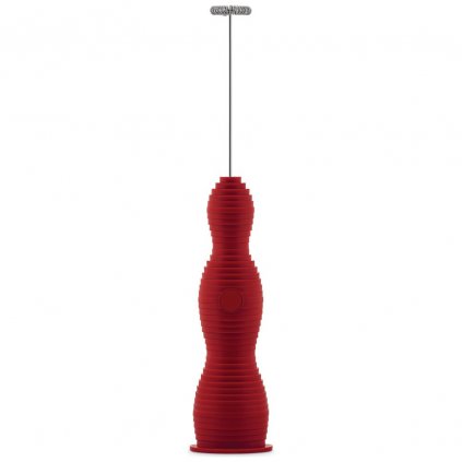 Milchaufschäumer PULCINA, rot, Alessi