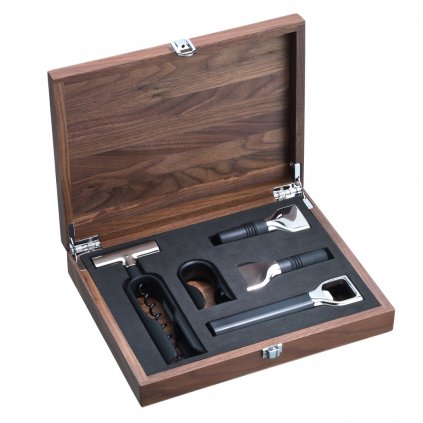 Sommelier Set BARIC, 5-teilig, Geschenkbox, Edelstahl, WMF