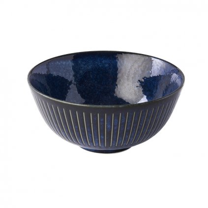 Servierschale RIDGED INDIGO 16 cm, 550 ml, MIJ